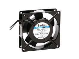 Beder 92х92х25мм, AC 220V, 0,07А, ball, 37 м³/ч Beder 92х92х25мм, AC 220V, 0,07А, ball, 37 м³/ч