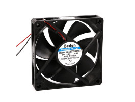 Beder 120х120х25мм, DC 24V, 0,4А, ball, 92,54 м³/ч