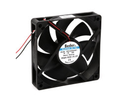 Beder 120х120х25мм, DC 5V, 0,6А, sleeve, 92,54 м³/ч Beder 120х120х25мм, DC 5V, 0,6А, sleeve, 92,54 м³/ч