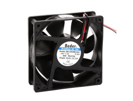 Beder 120х120х38мм, DC 24V, 0,35А, ball, 150,2 м³/ч Beder 120х120х38мм, DC 24V, 0,35А, ball, 150,2 м³/ч