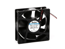 Beder 120х120х38мм, DC 12V, 0,6А, sleeve, 150,2 м³/ч