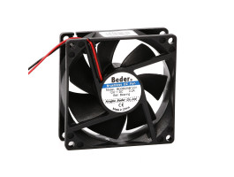 Beder 80х80х25мм, DC 12V, 0,2А, ball, 46,13 м³/ч Beder 80х80х25мм, DC 12V, 0,2А, ball, 46,13 м³/ч