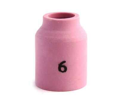 Керамическое сопло Abicor Binzel № 6 NW 9,5мм L-25,5мм для горелок ABITIG GRIP/SRT 9/20