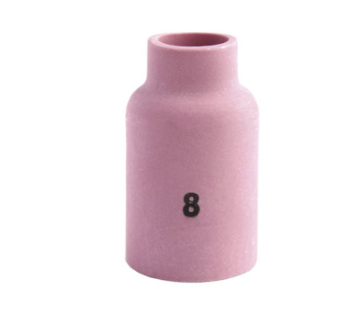 Керамическое сопло Abicor Binzel № 8 NW 12,5мм L-48мм для горелок ABITIG 17/18/26