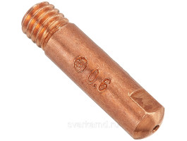 Binzel E-Cu 0,6мм M6 d-6,0x25,0мм Binzel E-Cu 0,6мм M6 d-6,0x25,0мм
