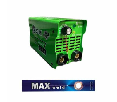 Інвертор зварювальний EDON ECO MINI250 + Електроди покриті Maxweld РЦ d-2,0мм, пач-1кг