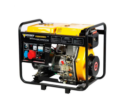FORTE дизельный генератор FGD6500E3 5,5кВт