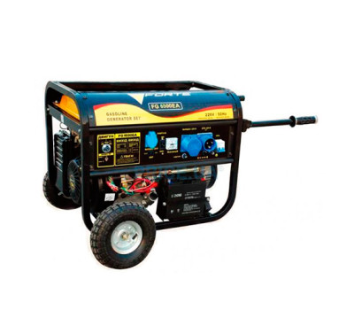 Бензиновый генератор FORTE FG6500EA 5-5,5кВт