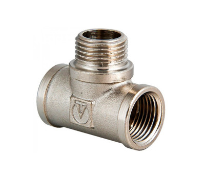 Тройник латунный FITTINGS внутр1/4" наруж1/4" внутр1/4"