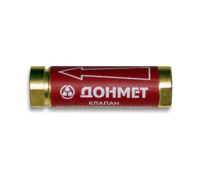 Клапан огнепреградительный сетевой ''Донмет'' КОГ G3/4 (ацетилен, пропан, метан)