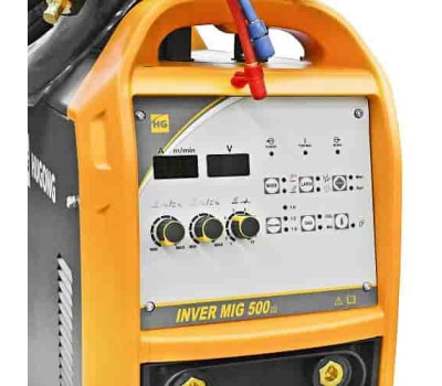 Сварочный полуавтомат Hugong InverMig 500 V-380В, I-40-500A, 27.5кВт, 100кг 750050500