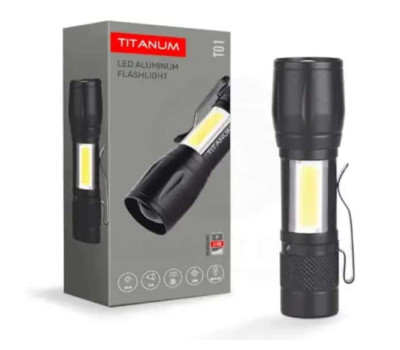 Портативный светодиодный фонарик TITANUM TLF-T01 120Lm 6500K