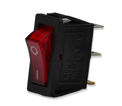 Переключатель сетевой KCD3 16А/250В 3 конт. Переключатель сетевой KCD3 16А/250В 3 конт.