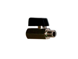 Bezan кран 1/4" наруж 1/4" внутр