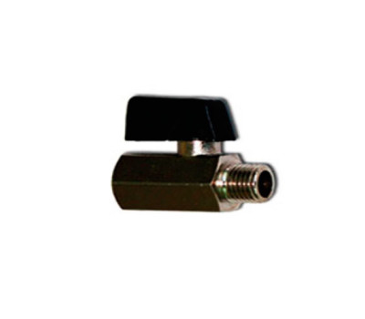 Кран шаровый Bezan 1/4" наружная на 1/4" внутреннюю