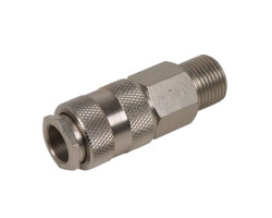 Miol быстросъемник 1/4" (с клапаном) Miol быстросъемник 1/4" (с клапаном)