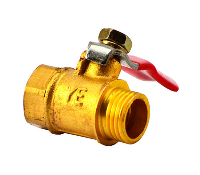 Кран RM внут.-1/4", нар.-1/4", латунь Кран RM внут.-1/4", нар.-1/4", латунь