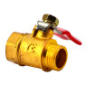 RM кран внут.-1/4", зовн.-1/4", латунь