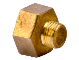 RM лейка внут.-1/2", нар.-1/4", латунь