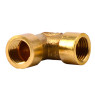 RM угол внут.-1/4", внут.-1/4", латунь
