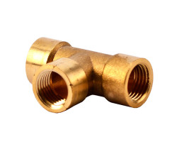RM тройник внут.-1/4", внут.-1/4", внут.-1/4", латунь RM тройник внут.-1/4", внут.-1/4", внут.-1/4", латунь
