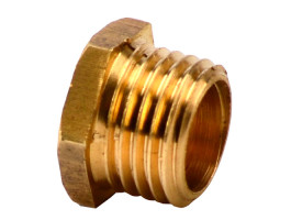 RM заглушка нар.-1/4", латунь