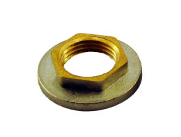 RM гайка з фланцем посилена 3/4", латунь RM гайка з фланцем посилена 3/4", латунь