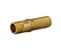 RM сгон нар.-1", нар.-1", L-80мм, латунь RM сгон нар.-1", нар.-1", L-80мм, латунь