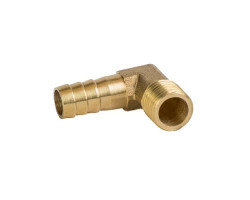 RM штуцер угловой нар.-1/4", d-10мм, латунь RM штуцер угловой нар.-1/4", d-10мм, латунь