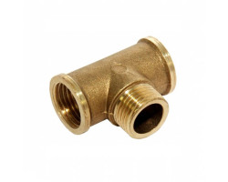 RM тройник внут.-1/2", нар.-1/2", внут.-1/2", латунь RM тройник внут.-1/2", нар.-1/2", внут.-1/2", латунь