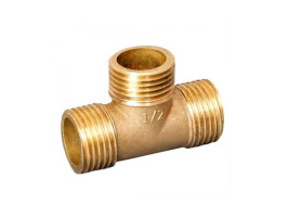 RM тройник нар.-3/4", нар.-3/4", нар.-3/4", латунь RM тройник нар.-3/4", нар.-3/4", нар.-3/4", латунь