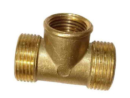 RM тройник нар.-1/2", внут.-1/2", нар.-1/2", латунь
