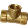RM тройник нар.-1/2", внут.-1/2", нар.-1/2", латунь