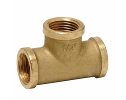 RM тройник внут.-1/2", внут.-1/2", внут.-1/2", латунь RM тройник внут.-1/2", внут.-1/2", внут.-1/2", латунь