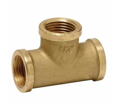 Тройник RM внут.-1/2", внут.-1/2", внут.-1/2", латунь Тройник RM внут.-1/2", внут.-1/2", внут.-1/2", латунь