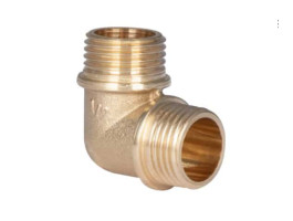 RM кут з кріпленням зовн.-1/2 ", зовн.-1/2", латунь