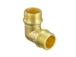 RM угол нар.-1/4", нар.-1/4", латунь