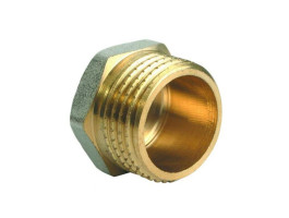 RM заглушка нар.-1/2", латунь RM заглушка нар.-1/2", латунь