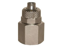 Specialist SF-NPCF внутр.- G-1/4" трубка 6/4мм, металл, прямой, гайка Specialist SF-NPCF внутр.- G-1/4" трубка 6/4мм, металл, прямой, гайка