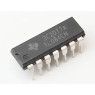 Texas Instruments TL084CN V-6-36В, 4-х канал, 4МГц, DIP14