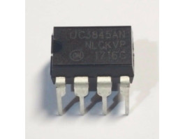 Texas Instruments UC3845AN V-8.4~30В, I-1A, 500кГц, DIP8, ШИМ-контролер