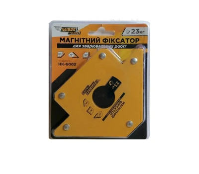 Магнитный угольник для сварки Kaizer HK-6001 45/90/135° Магнитный угольник для сварки Kaizer HK-6001 45/90/135°