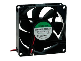 Sunon 80x80x25мм, DC12V, ball, 69м³/ч