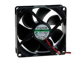 Sunon 80x80x25мм, DC 12V, MagLev, 40м³/ч