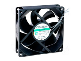Sunon 92x92x25мм, АС 220V, MagLev, 88м³/г Sunon 92x92x25мм, АС 220V, MagLev, 88м³/г